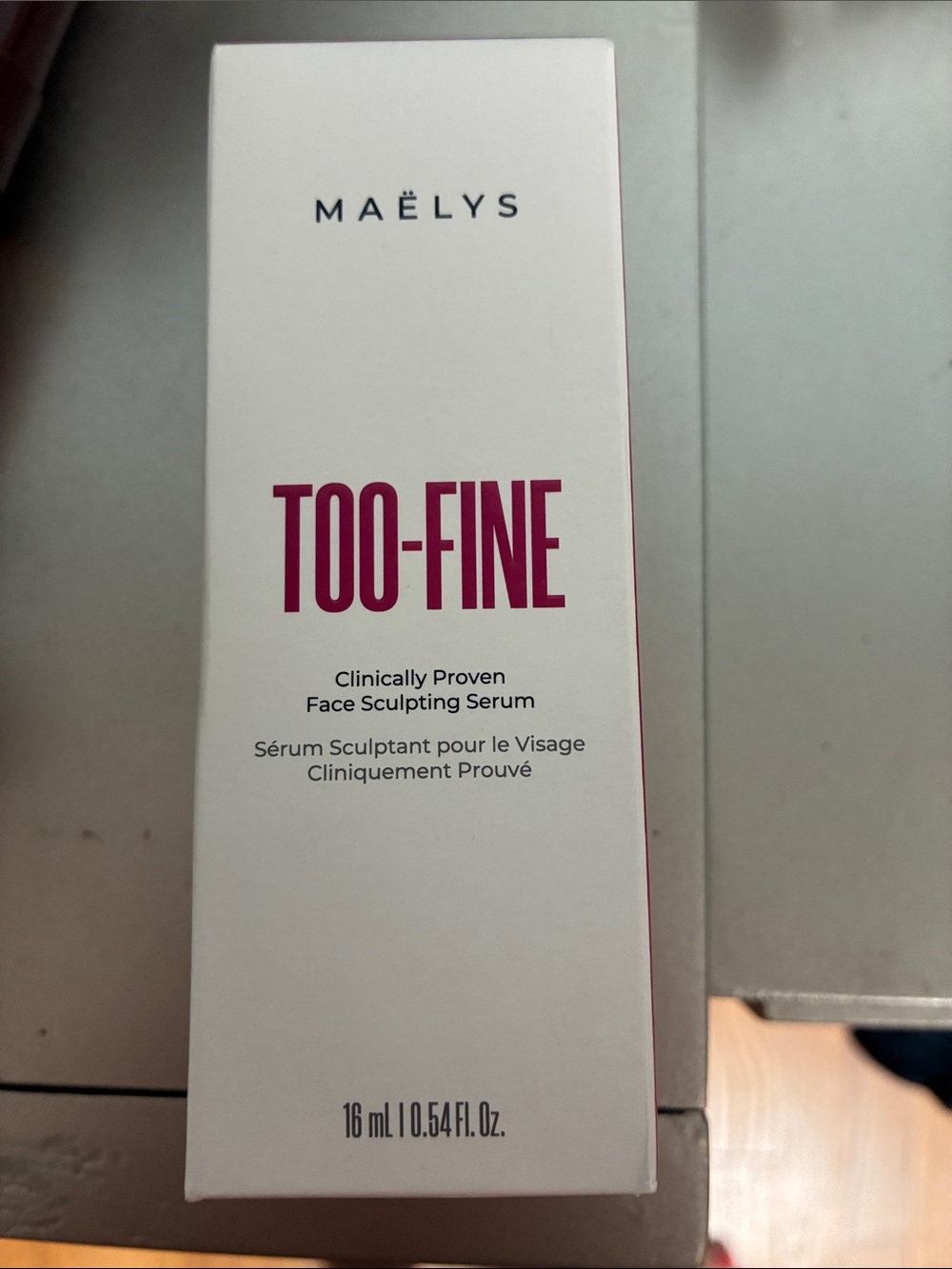 MAËLYS TOO-FINE Face Sculpting Serum — Pink